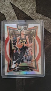 2024-25 Panini Select - Concourse Zaccharie Risacher #86 Silver Prizm (RC) - Bild 1 von 2