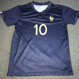 Mbappe 10 Youth France Futbol Jersey Size Eu28 - Picture 1 of 4