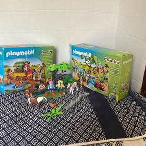 Playmobil Country Paseo a Caballo y Picnic con Carro Pony #5686, #5685 - Imagen 1 de 5