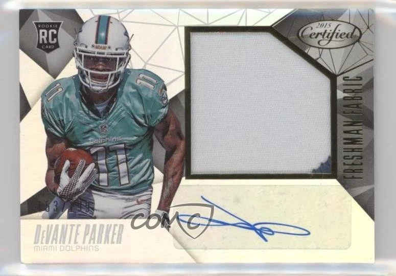 2015 Certified Freshman Fabric /199 Devante Parker #231 Rookie Auto RC - Image 1 of 2