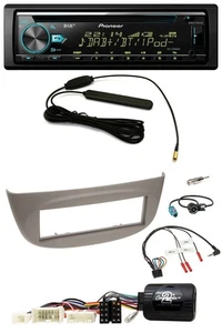 Pioneer CD MP3 Lenkrad DAB USB Autoradio für Renault Wind N 2010-2013 grau - Bild 1 von 11