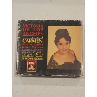 EMI CD Box Set Opera Recording Bizet Carmen Victoria de los Angeles Definitive - Image 1 of 2