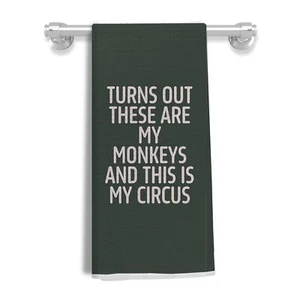 Funny Kitchen & Hand TowelsFunny Dish & Tea Towels for Kitchen & Bathroom Dec... - Picture 1 of 7