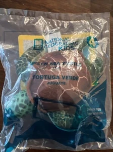 Sea Turtle National Geographic Kids 5" Plush Animal McDonald's Happy Meal 2018 - Picture 1 of 2