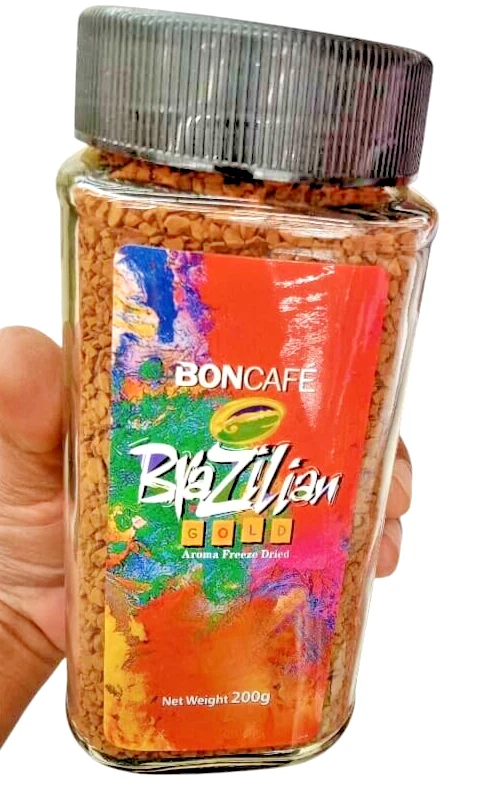 BONCAFÉ BRASILEÑO MEZCLA 100% ORO AROMA LIOFILIZADO (200g) Foto 1 de 4