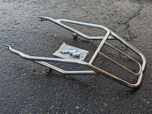 Genuine Yamaha SR250 Chrome Luggage Carrier Rack ABA-3Y651-00 NEW D+M - Picture 1 of 5