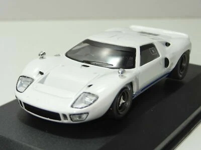 FORD GT40 1966 BIANCA RHD SOLIDO S4303200 1/43 METALLO - Immagine 1 di 4