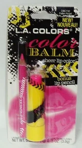 L.A.COLORS Color Balm Sheer Lip Color + Lip Pencil CBC732 FALLEN ANGLE Pink - Picture 1 of 1