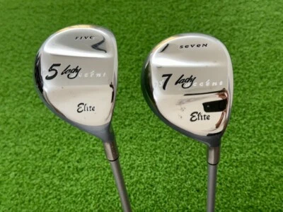 La Jolla Golf LADY ACCENT ELITE Womens 5 & 7 WOOD SET Right Graphite Ladies Flex - Image 1 of 4