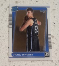 2021-22 Panini Donruss Optic #185 Franz Wagner  RC Rated Rookie Card 