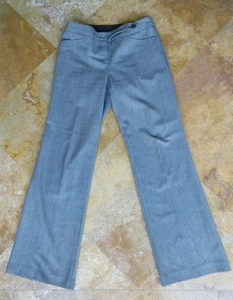 Pantaloni eleganti Trina Turk gamba larga misto lana pantaloni, grigio, 8 - Foto 1 di 5