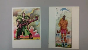 Andrea Pazienza, due cartoline, L'Autore e il fumetto/ 4-5, Editori del Grifo. - Picture 1 of 2