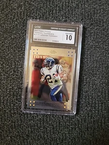2007 Topps Chrome Football LaDainian Tomlinson #LT-11 - CGC 10 - GS383 - Picture 1 of 2