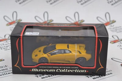 DIE CAST " LAMBORGHINI DIABLO GTR METALLIC YELLOW " KYOSHO 1/43 (03215Y) - Immagine 1 di 3