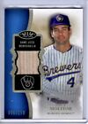 2012 Topps Tier One Paul Molitor Milwaukee Brewers Mlb Game-Used Relic #96/150