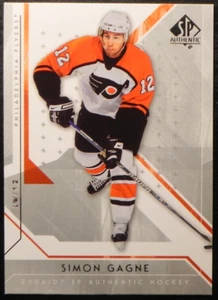2006-07 06/07 SP Auténtico #29 Simon Gagne Philadelphia Flyers - Imagen 1 de 2