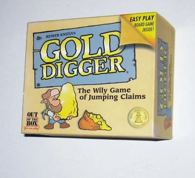 Reiner Knizia's GOLD DIGGER Card Board Game 4949 Out of the Box 2006 Complete - Image 1 of 4