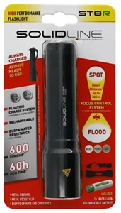 Solidline by Ledlenser ST8R LED Taschenlampe inkl. Akku Aufladbar USB - Bild 1 von 10