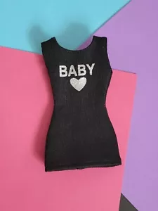 Spice Mädchen Mädchen Puppe maßgeschneidert Barbie Mode schwarz weiß Kleid Baby Spice it up - Bild 1 von 6