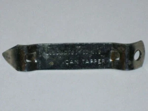 Vintage Ekco ARCUATE PROFILE Can Tapper Bottle Opener! Chicago USA Steel Opener! - Imagen 1 de 2