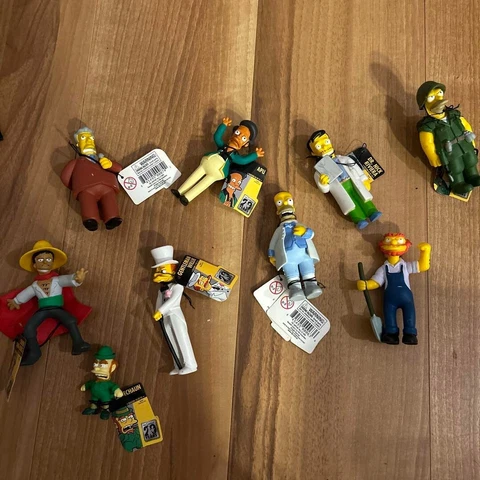 The Simpsons20th Anniversary Figure 9 Body Set Vintage Amekyara Ametoy Japan Cover