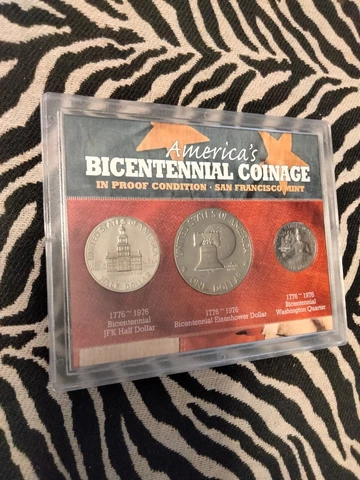 Mint Set America's Bicentennial Coinage -San Francisco  Mint RARE! Cover