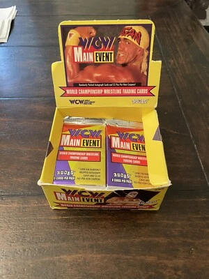 (1) Sealed Pack 1995 Cardz WCW Main Event With Auto Inserts And Stone Cold RC!!! - Image 1 of 4
