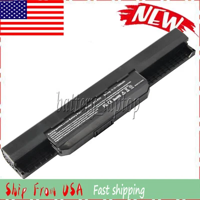 Batería de iones de litio de 6 celdas para Asus X54L A53E A32-K53 A41-K53 11,1 V 4400 mAh Foto 1 de 4