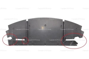 Ferrari California F149 Rear bumper undertray diffuser with fin 69758600 DAMAGED - Picture 1 of 5