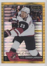 2016-17 O-Pee-Chee Platinum Seismic Gold /50 Oliver Ekman-Larsson #15