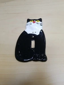Ceramic cat - Wall Plate - Old skool vibes - Picture 1 of 9