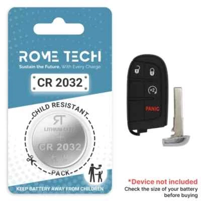 Repuesto de batería llavero para Jeep Renegade 2021 2020 2019 2018 2017 - 2015 Foto 1 de 2