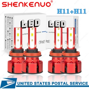 For Nissan Altima 2007-2018 Combo LED Headlight Headlamp High Low Beam Bulbs Kit - Imagen 1 de 7