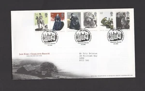 RARE!  2005  JANE  EYRE  FDC  addressed  to ERIC BRISTOW MBE DARTS  -  PERFECT - Picture 1 of 1