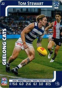 2025 Geelong Cats AFL TeamCoach Card - Tom Stewart - Picture 1 of 3
