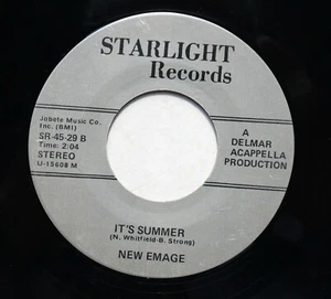 NEW EMAGE Sweet Soul Acappella 45rpm Falling In Love b/w It's Summer HEAR - Bild 1 von 2