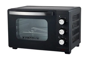 FORNO FORNETTO ELETTRICO 20 LITRI 1280W TIMER CON GRIGLIA E TEGLIA COLORE NERO - Foto 1 di 5