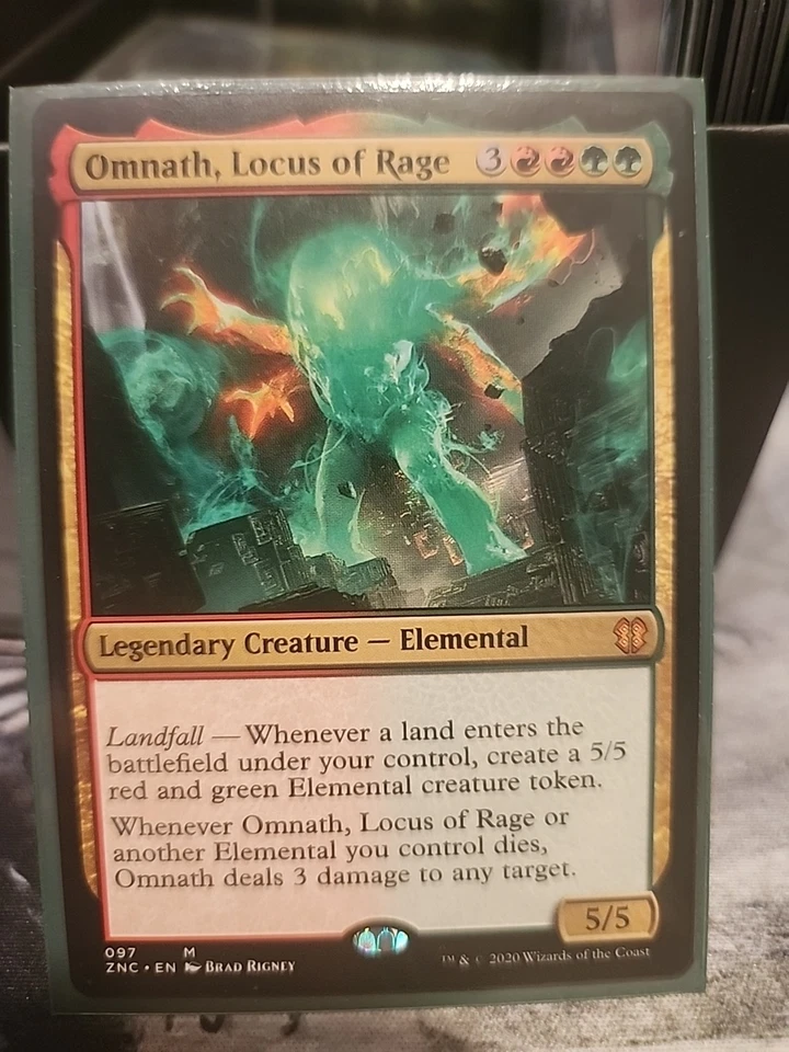 Omnath, Locus of Rage Battle for Zendikar Foil - Image 1 of 1