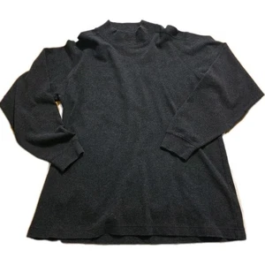 REI Rollkragen Sweatshirt Langarm XXL dunkelgrau Baumwolle - Bild 1 von 4