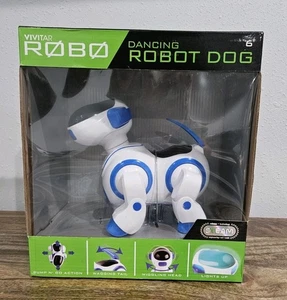 Vivitar Robo Dancing Dog Bump and Go Action Wags Schwanz tanzt Musik wackelt Kopf - Bild 1 von 6