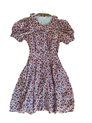 Vestido midi floral Madewell talla 0 Foto 1 de 4