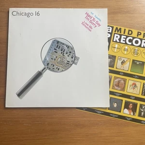 Chicago 16 Vinyl LP Album 1982 German Press Inner Sleeve and Promotion Card - Picture 1 of 4