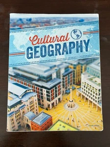 BJU Bob Jones 9th grade CULTURAL GEOGRAPHY Student Text Textbook 4th Ed. GREAT - Picture 1 of 8
