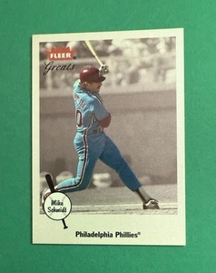 2002 Fleer Greats - Mike Schmidt #68 SET BREAK Phillies Legend All Time Great - Picture 1 of 2
