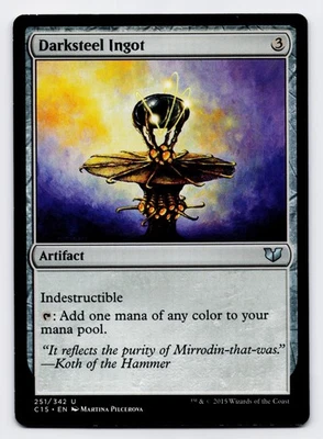 Darksteel Ingot [251/342] C15 Common Non-Foil [MTG Card English] - Image 1 of 2