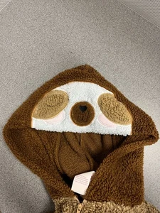 SM Secret Treasures Faultier Einteiler Pyjama Damen Klein Plüsch Kostüm Nachtwäsche - Bild 1 von 12