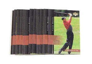 Lote de (12) 2001 Upper Deck Tiger Woods Tour Time RC #176 - Imagen 1 de 2