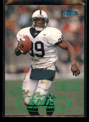 1998 Fleer Tradition #228H Curtis Enis Heritage 76/125 - Image 1 of 2