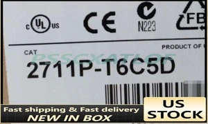 New AB 2711P-T6C5D PanelView Plus 600 Factory Sealing Fast Shipping 1PCS - Picture 1 of 3