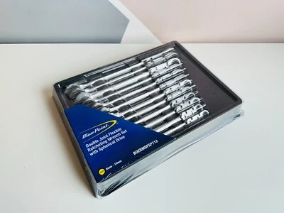*NEW* Blue-Point 12-pc Double Joint Flexible Ratcheting Wrench Set BOERMDFSP712 - Image 1 of 3